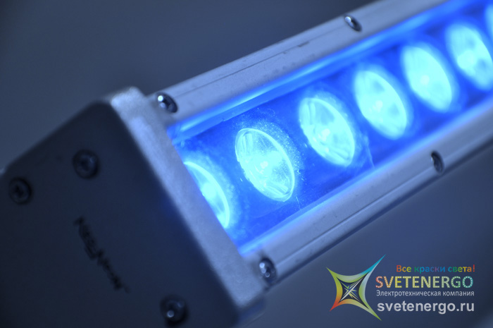 Прожектор светодиодный LED vivid linear wash, 800 мм, синий