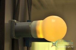 Лампа светодиодная для белт лайт желтый 120 мм