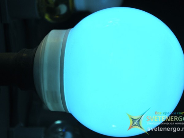 Лампа светодиодная для белт лайт синий 100 мм
