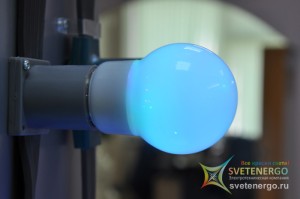 Лампа светодиодная для белт лайт синяя 50 мм