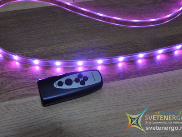 Светодиодная лента Ribbon flex SMD5050 RGB, 60 LED на 1 метре, влагозащищённая