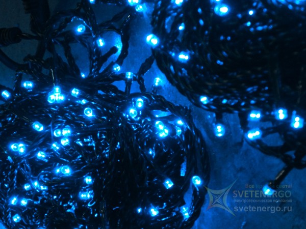 Светодиодная система «Спайдер фиксинг» 3 х 20 метров, цвет синий