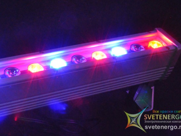 Прожектор светодиодный LED vivid linear wash, 400 мм, RGB