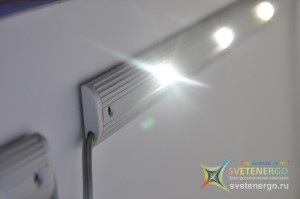 Линейный светодиодный светильник (3 LED) 375 мм., белый